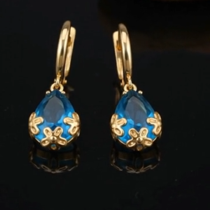 MANSI ENTERPRISE Brass Gold-plated Gold, Green Jewel Set
